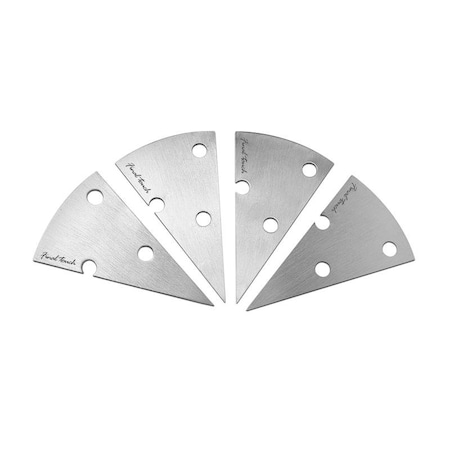 Final Touch Final Touch Silver Plastic/Stainless Steel Cheese Marker Set FTA7080